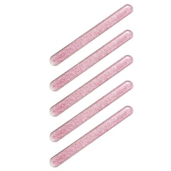 5X Crystal Nail Shiner Nano Mini Buffers Block with Portable Case for Natural Nails