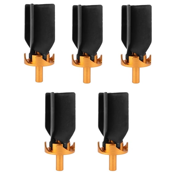 5X D16 CNC Machine Chip Removal Fan Scrap Sweeper Automatic Cleaning Tool for Engraver Dust Removing,5 * CNC Machine Chip Remover Fan,black & gold