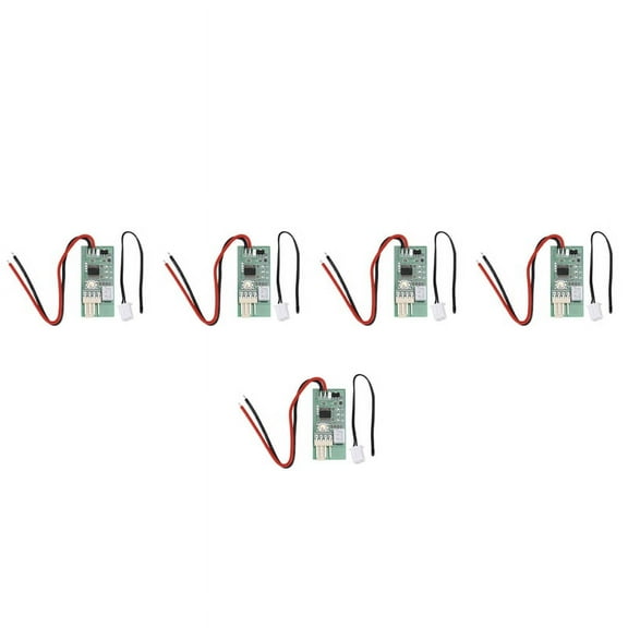 5X DC 12V 4 Wire PWM Fan Temperature Control Speed Controller Governor Regulator for PC Computer CPU Fan Cooler Alarm