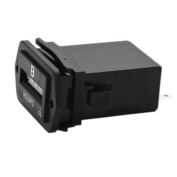5X DC10V-80V Mechanical Hour Meter - Hourmeter for Engine Generator Boat Automobiles Motorcross Motor Truck Tractor