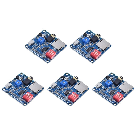 5X DY-SV5W Voice Playback Module for MP3 Music Player Voice Playback Amplifier 5W SD/TF Card Integrated UART I/O Trigger