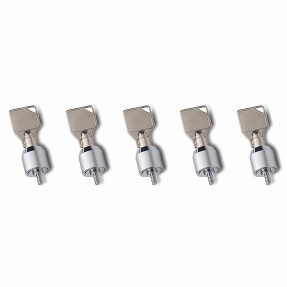 5X Desktop Computer Lock Computer Case Lock Anti-Theft Lock for Internet Cafe Management Lock