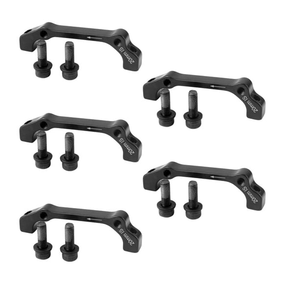 5X Disc Brake Caliper Mount Adapter Is/Post Front 180mm Rear 160mm for