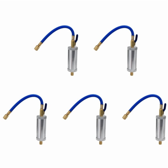 5X Dye Injector Air Conditioning Car Oil Injection R12 R134A R22 Dye Injection 2 Ounce Blue