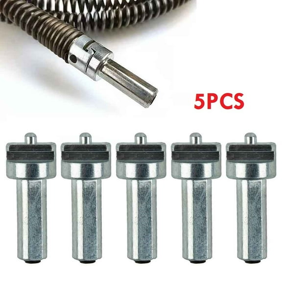 5X Electric Drill Dredge Cleaner Joint Sewer Spring Pipe Cleaning Tool Connector