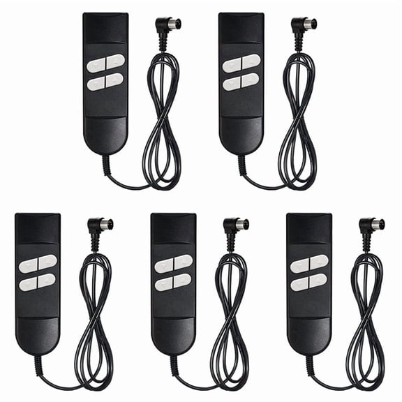 5X Electric Sofa Remote Replacement, 5 Pin 4 Button Power Recliner Remote for OKIN LIMOSS Pride Golden Berkline