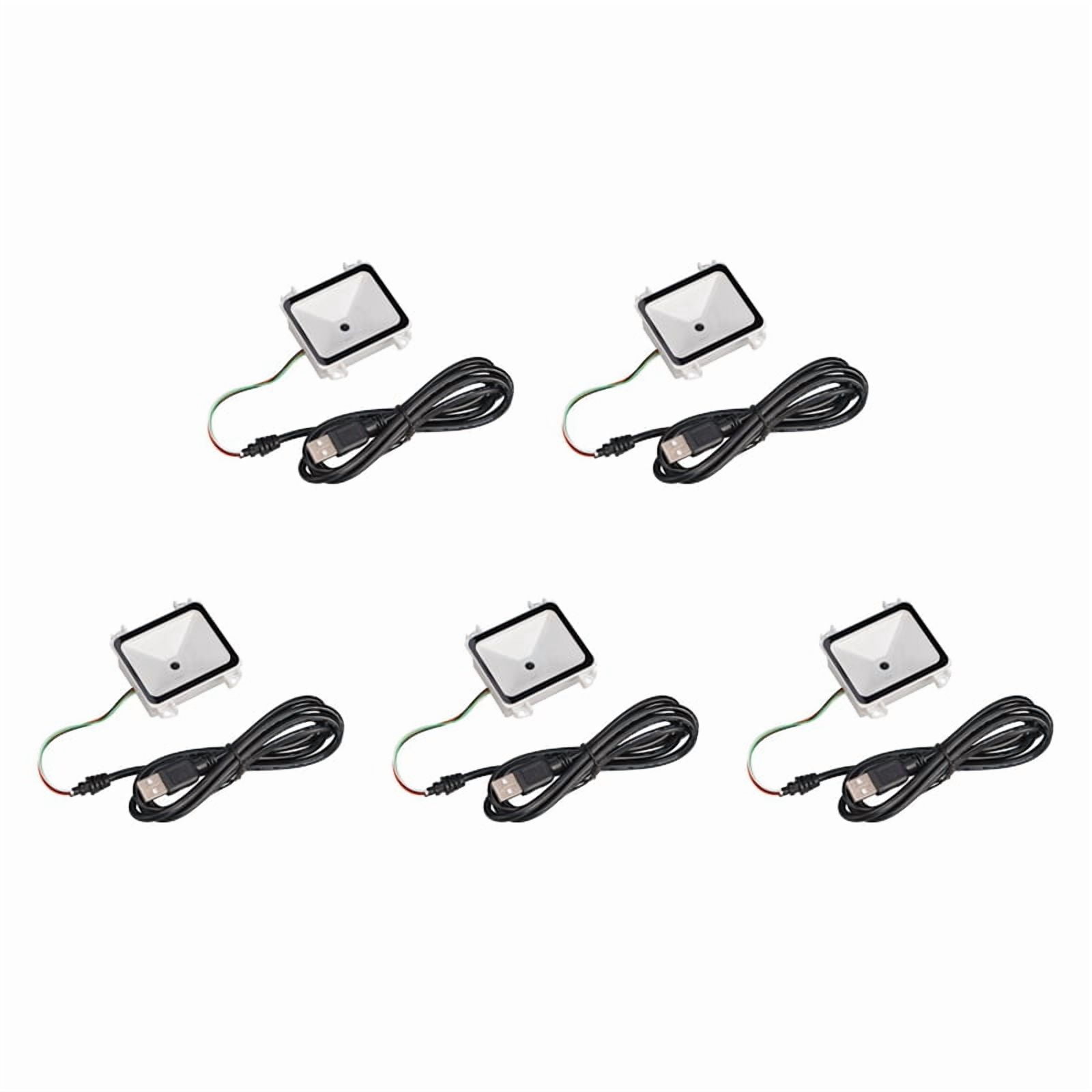 5X Embedded 2D Barcode Scanner USB QR Barcode Reader RS232 TTL Interface Kiosk Small Fixed Installation Barcode Printer