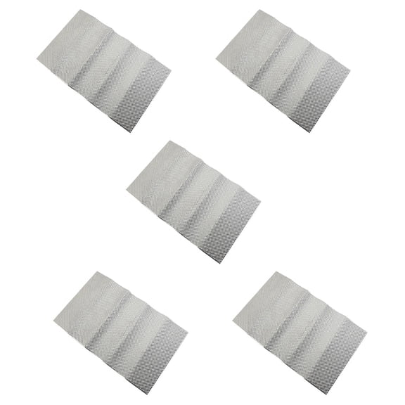 5X Embossed Aluminum Heat Shield, Exhaust Pipe Heat Shield and Automobile General Heat Insulation Aluminum Plate