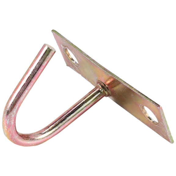 5X Fan Fixture Metal J Shaped Ceiling Mount Hook Hanger 80mm Height