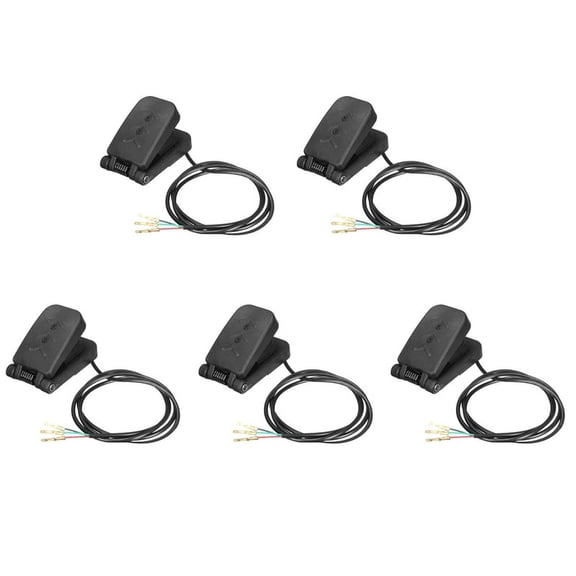 5X Foot Accelerate Pedal Throttle Speed Control Pedal Kit Replacement for Electric Car Scooter Boat Mini Bike