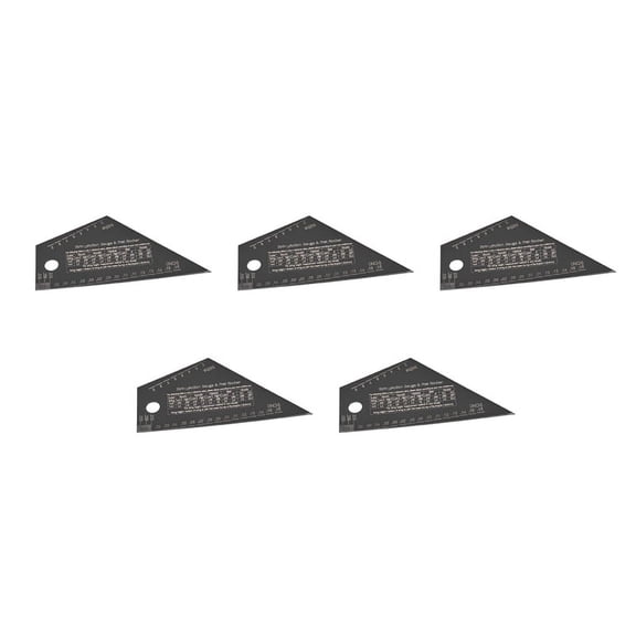 5X Fret Leveling Tool Guitar Neck Fingerboard Measuring Ruler Stainless Steel Fret Rocker Guitar Luthier Tool