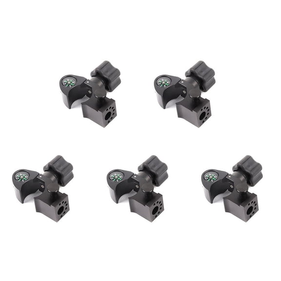 5X GPS Range Pole Cradle Bracket for Trimble Handheld Open Data Collector with Compass Quick Release Pole Clamp, A