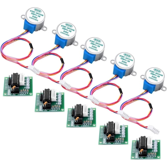 Geared Stepper Motor ULN2003 Driver Board 28BYJ-48 5V for ArduinoIDE