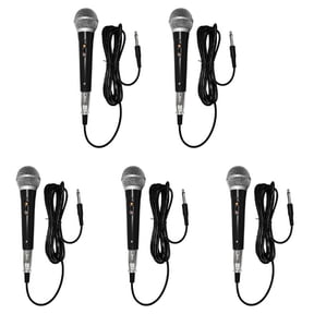 5X  Handheld Professional Wired Dynamic Microphone Clear Voice Mic for Karaoke Vocal Music Performance