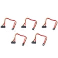 thumbnail image 1 of 5X Hard Drive Data Power Supply Integrated Cable Small 4Pin Female& 3.0 Male to 22Pin(7+15Pin) Data Power Cable,5 x HDD Hard Drive Data cable,Photo Color, 1 of 8