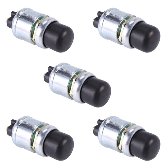5X Heavy Duty Engine Start Push Button Momentary Start Switch 12V DC Weatherproof Push Button Start Switch(50 Amps)