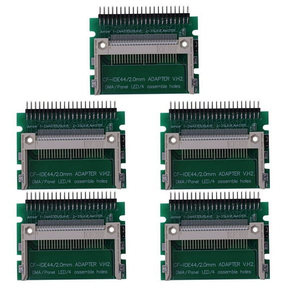 5X IDE 44 Pin Male to Flash Male Adapter Connector