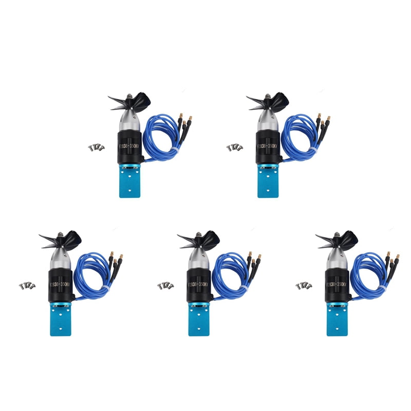 5X IPX8 Underwater Thruster 2838 350KV 2.4KG Thrust Brushless Motor ...