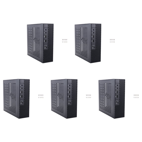 5X ITX Computer Case M06 Mini Desktop Case HTPC Case Industrial Control Case