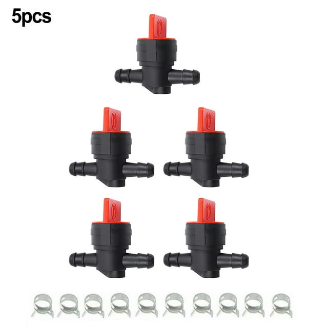 5x Inline Fuel Tap Valve Ride On Mowers Lawn Mowers For Honda For