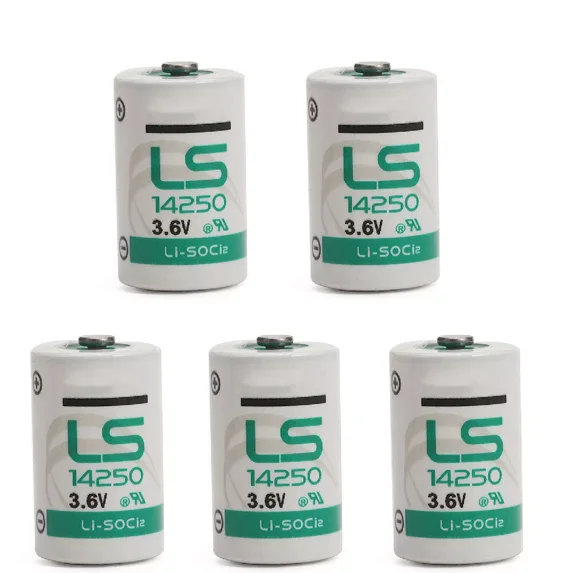 5X LS14250 for LS14250 1/2 AA Battery 3.6V Memory Backup High Capacity US