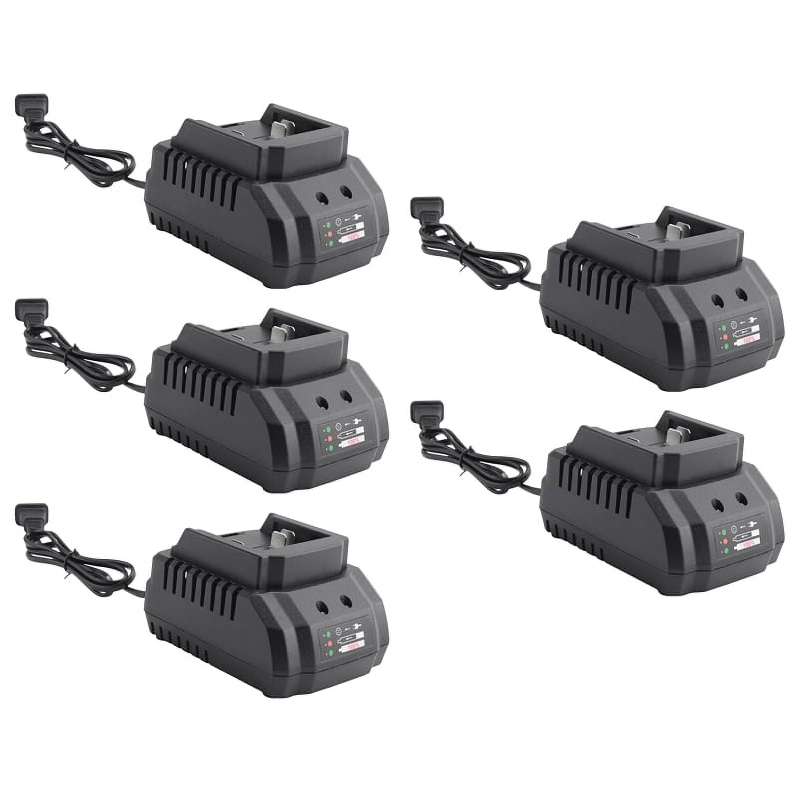 5X Lithium Battery Charger for 18V 21V Cordless Drill Angle Grinder US ...