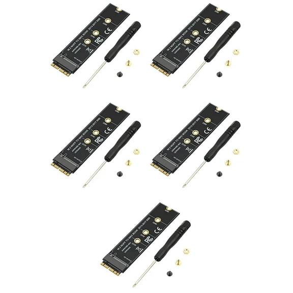 5X M.2 NVME SSD Convert Adapter Card For Air Pro Retina 2013-2017 NVME/AHCI SSD Kit For A1465 A1466 A1398 A1502