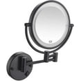 5X Magnification WallMounted Bathroom Mirror Wall Mount LED Lighted 8