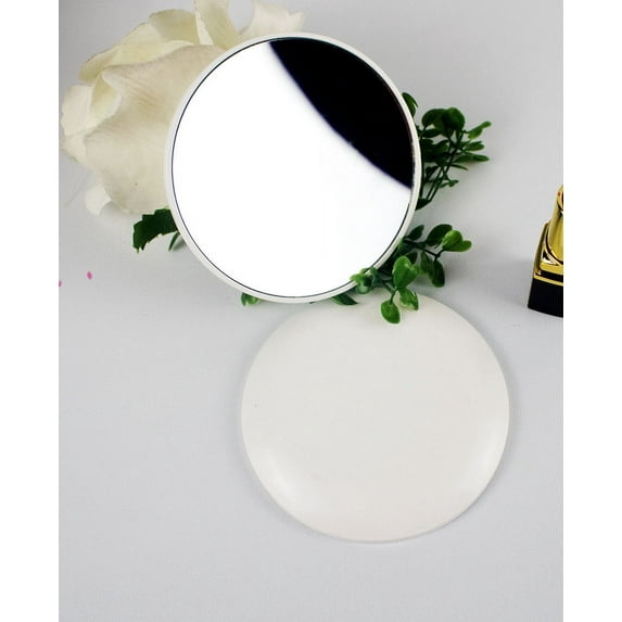 5X Magnifying Mirror,Small Magnifying Mirror with Magnetic,Travel Mganifying Mirror,Compact Mirror