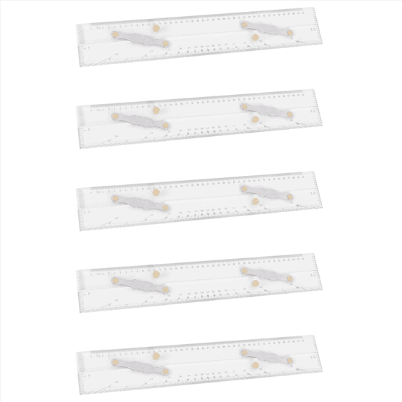 5X Marine Ruler Parallel Ruler Nautical Charts Parallel Ruler Mapping Points to Pull Parallel Ruler 450MM