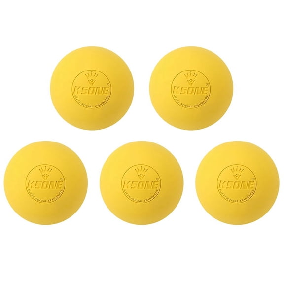 5X Massage Ball 6.3cm Fascia Ball Ball Yoga Muscle Relaxation Pain Relief Portable Physiotherapy Ball 1,5 x massage ball,Yellow