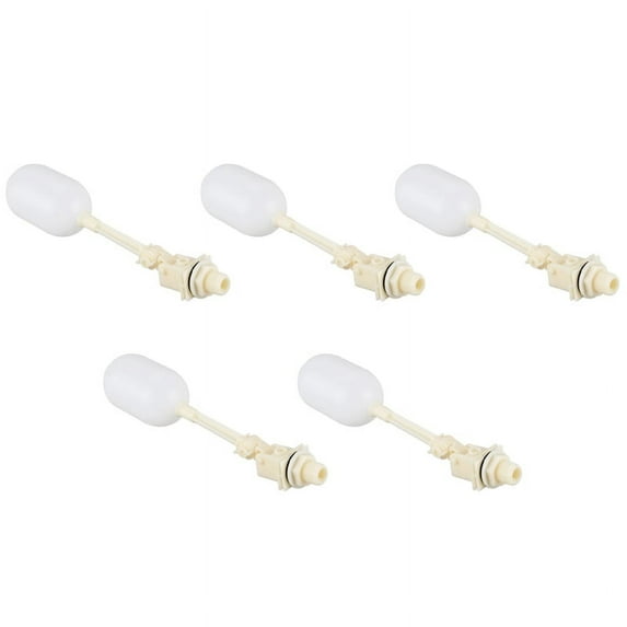 5X Mini DN15 1/2 Inch Spool Box Float Valve Connection Filling Valve Float Valve White,5 x 1/2 inch float valve switch,White