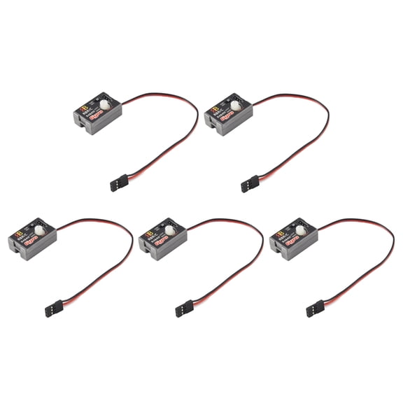 5X Mini Gyro Gyroscope for D12 1/10 RC Car Drift Racing Car Steering Output Integrated Compact Light-Weight Design