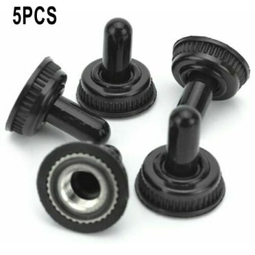 Uxcell 11mm 7/16" Threaded Waterproof Toggle Switch Rubber Cover Cap Seal