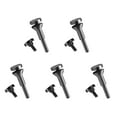 thumbnail image 1 of 5X Mounting Mandrel for Cut-Off Wheels, 6mm, 10mm Hole Cutting Disc, Grinding Wheel Saw Blade,5 x Cutting and installing spindle,Black, 1 of 6