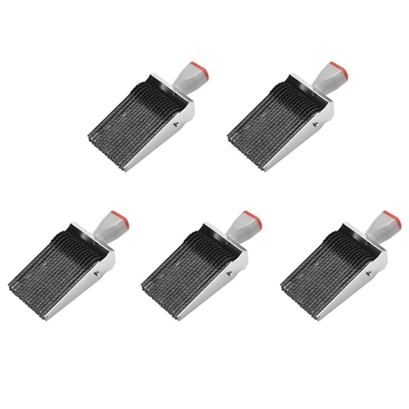 5X Multipurpose 15 Digit Alphabet Rolling Rubber Stamp English Letter Number Emboss DIY Scrapbooking Roller Stationery