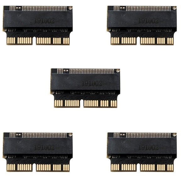 5X NGFF M.2 NVME SSD Adapter Card for Upgrade (2013-2016 Year) and PRO(Late 2013-2015 Year)