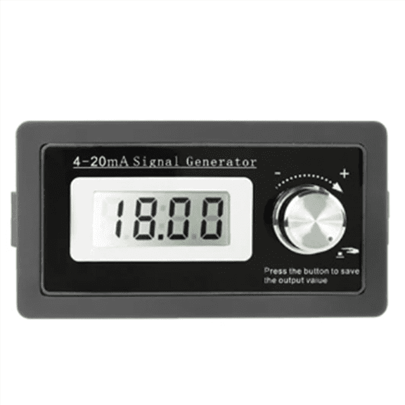 5X New 2-Wire 4-20MA Current Signal Generator Panel-Mounted Current Loop Generator 4 to 20MA Simulator High Precision