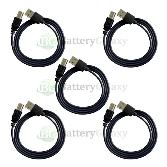 5X New 3Ft 3' Usb 2.0 A To B High Speed Printer Scanner Cable Cord Hot 2000+Sold