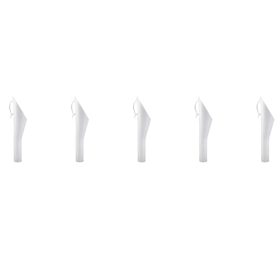 5X New Car Vehicle Fuel Filling Funnel Petrol pour Oil Tool for,5 x Fuel Filling Funnel,White