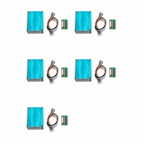 5X New PM2.5 PM10 Digital Particle Concentration Sensor PMS5003 with G5 Switch Board Cable
