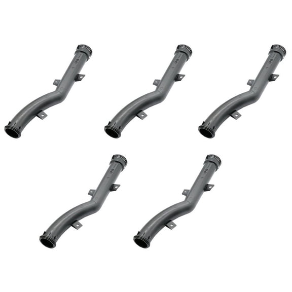 5X New Water Pump to Thermostat Housing Pipe for R55 R56 R57 R60 R61,5*Thermostat Housing Pipe,black