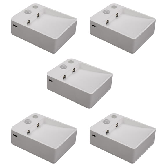 5X Night Light Motion Sensor Bedside Lamp Indoor Lighting 1 LED Wireless Passway Corridor Stair Toilet Emergency Light