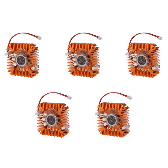 5X PC Computer Laptop CPU VGA Video Card 55mm Cooler Cooling Fan Heatsink