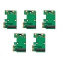 thumbnail image 1 of 5X PCIE to Mini PCIE Adapter Card, Efficient, and Portable Mini PCIE to USB3.0 Adapter Card, 1 of 7