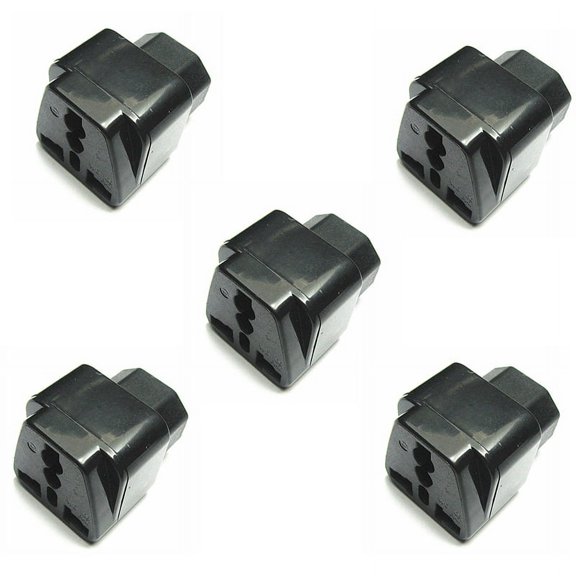5X PDU Special Conversion Plug UPS C13 to Universal Socket Server IEC320-C14 Plug -320