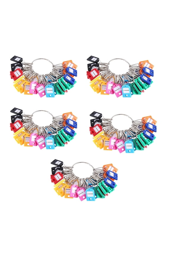 5X Portable Key Organizer, with 30 Individual Spring Hooks and Tags for Multiple Keys, Office, Janitor