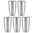 thumbnail image 1 of 5X Premium Shaker Set-Piece Pro Boston Shaker Set. Unweighted Martini Drink Shaker Made From, 1 of 4