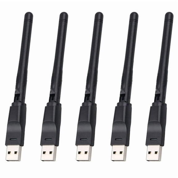 5X RT5370 Wireless Card Portable 2.4G 150Mbps USB WiFi Adapter Wifi Antenna USB WiFi Receiver for PC and TV Box