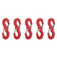 thumbnail image 1 of 5X Red S-Shape Quick Rescue Shackle Trailer Winch Hook Car JK Offroad Towing Recovery Kits  Winch Trailer Shackle, 1 of 3